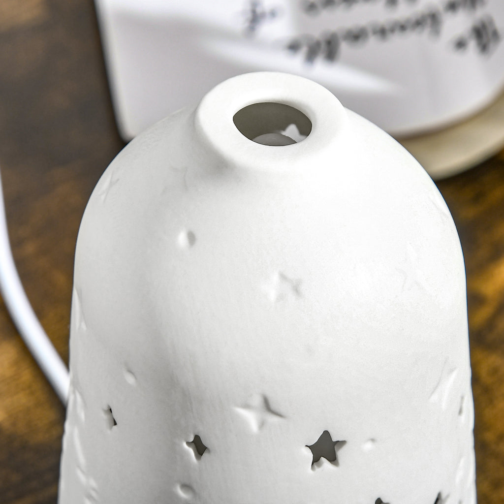 Ceramic Ultrasonic Aroma Diffuser & Humidifier 100 ml – 7 LED Colors – image 7