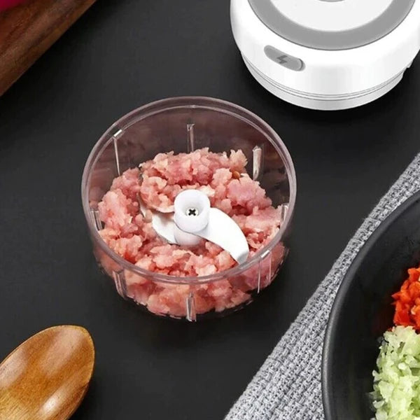 Electric Mini Garlic Chopper 300 ml – USB Rechargeable – image 3